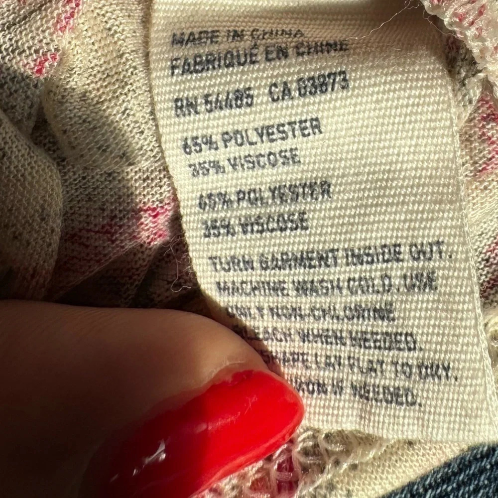 American Eagle Outfitters Pink Paisley Tank Top - Picture 7 of 7